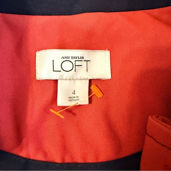 LOFT | Vibrant Red Trench Coat - Picture 5 of 5